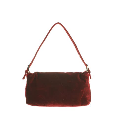 vintage red fendi bag|fendi old baguette 1990.